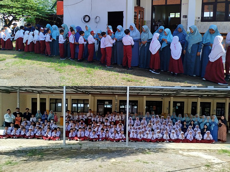 Semangat Baru di Hari Pertama Masuk Sekolah: SDIT Bina Insan Gelar Halal Bihalal Keluarga Besar